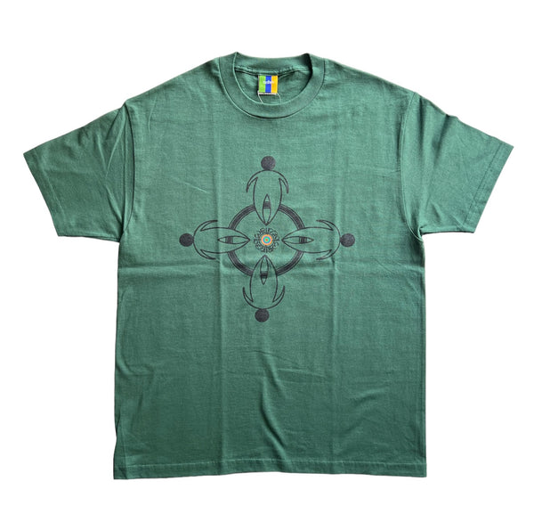 CIRCLE TEE (FOREST GREEN)