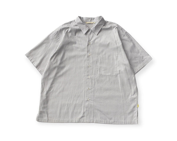 OPEN COLLAR S/S SHIRT/オープンカラーシャツ(WHITE)