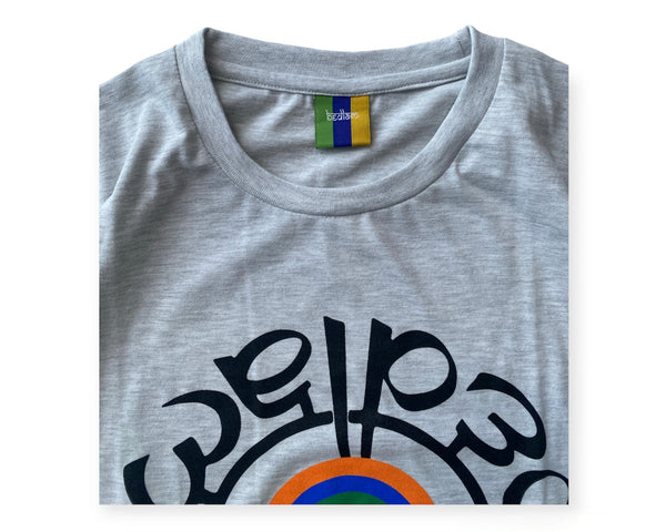 【BEDLAM|ベドラム】INDIA TARGET TEE/インディアターゲットティー(ASH)