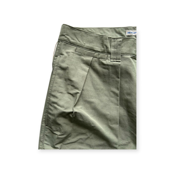 【NOROLL|ノーロール】THICKWALK N.WEATHER PANTS/シックウォークナイロンウェザーパンツ(ASH GREEN)
