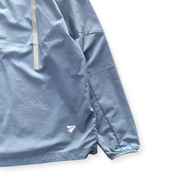 【PAPERSKY|ペーパースカイ】WIND SHELL HOODIE/ウィンドシェルフーディー(BLUE GRAY)