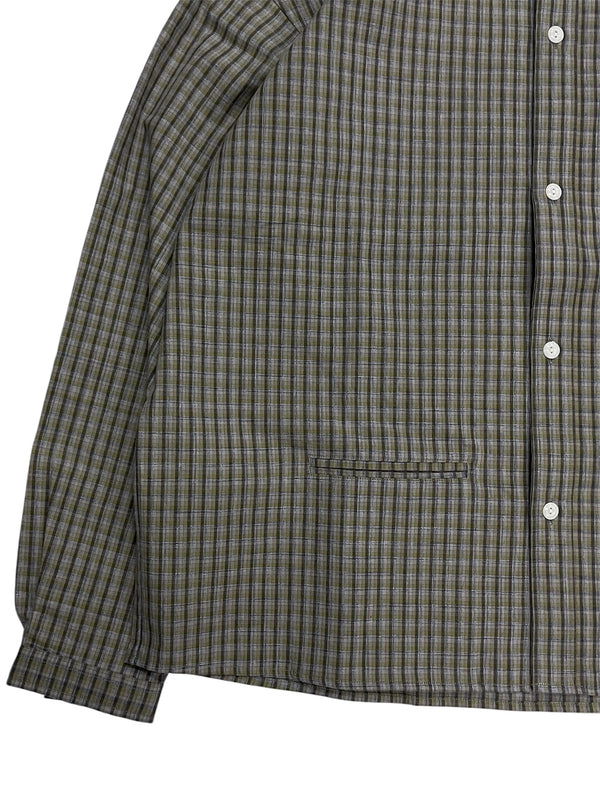 【NOROLL|ノーロール】NORMAL SHIRT/ノーマルシャツ(PANAMA CHECK)