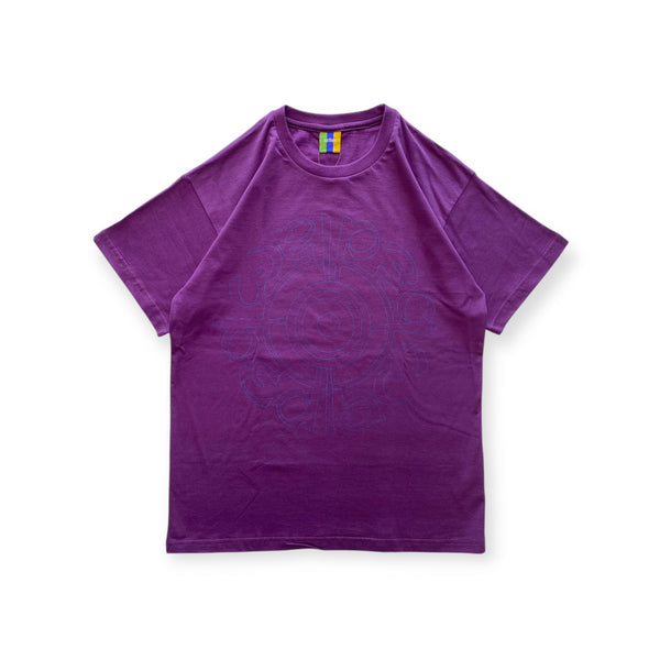 【BEDLAM|ベドラム】INDIA TARGET OUTLINE TEE/インディアターゲットアウトラインティー(MUSTARD,BLUE BERRY,DARK BROWN)