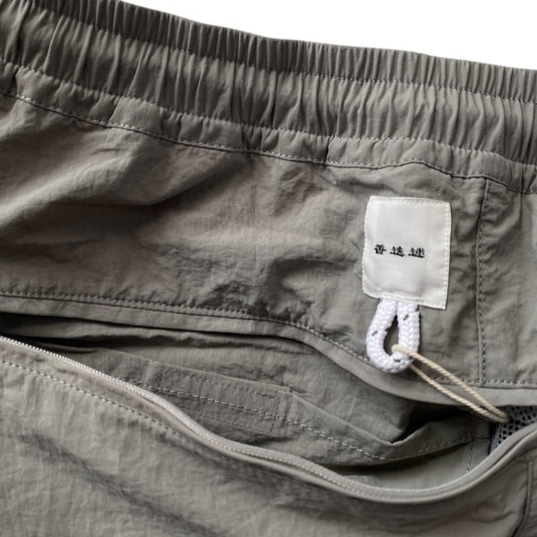 【迷迭香|マンネンロウ】NYLON HARVEST TRAINER/ナイロンハーベストトレーナー(GRY ライトグレー,DNM デニム,DGR ダークグレー,BLK ブラック)