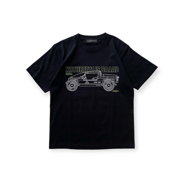 【BALLISTICS|バリスティクス】XR311 IS BAAAD TEE(WHITE , BLACK)