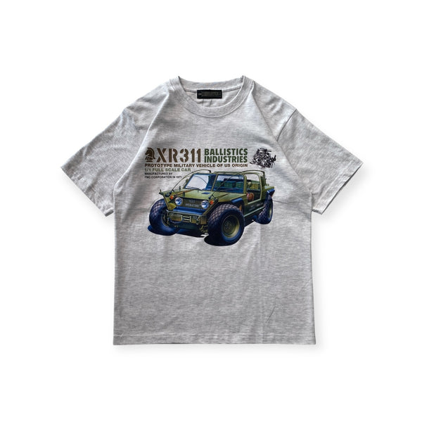 【BALLISTICS|バリスティクス】XR311 ILLUSTRATION TEE(WHITE , ASH GRAY)