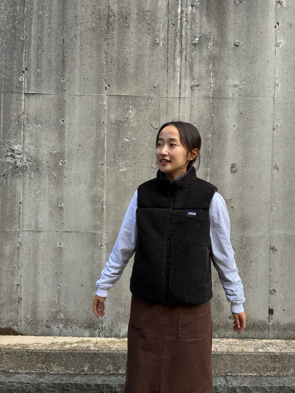 【PATAGONIA|パタゴニア】K'S REVERSINLE READY FREDDY VEST/キッズリバーシブルレディフレディベスト(CUBL , CASG , INBK) - STREAM