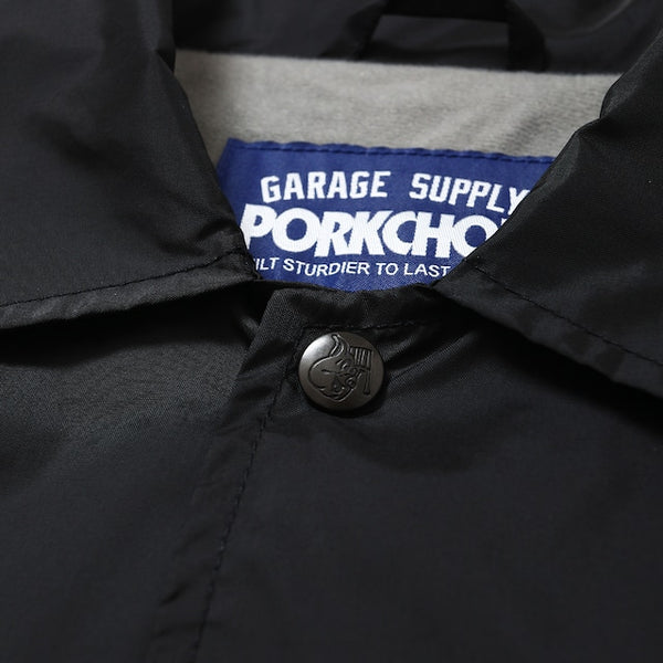 SC LOGO COACH JACKET/BLACK