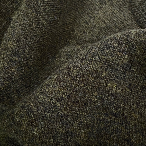 【PAJA STUDIO|パハ スタジオ】SEPARATE POCKET SWEATER/セパレイトポケットセーター(KHAKI)正規取扱店舗 公式オンライン通販 島根 松江 26FW ニット シェットランドウール