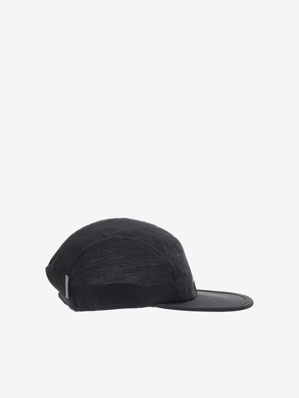 【ICE BREAKER|アイスブレーカー】SHELL COTTON  5PANNEL CAP/シェルコットン 5パネルキャップ(BLACK)