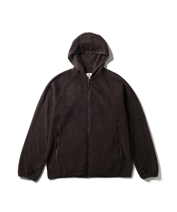 【SNOW PEAK|スノーピーク】THERMO CONTROL ZIP UP PARKA/サーモコントロールジップアップパーカー(DARK BROWN , BLACK)