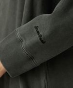 【SNOW PEAK|スノーピーク】GARMENT DYED PULLOVER/ガーメントダイプルオーバー(DARK GREEN , CHARCOAL)