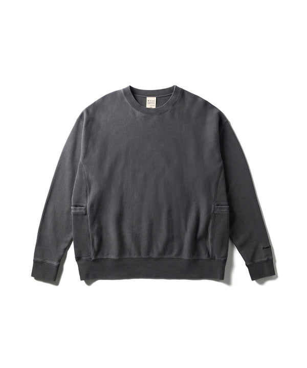 【SNOW PEAK|スノーピーク】GARMENT DYED PULLOVER/ガーメントダイプルオーバー(DARK GREEN , CHARCOAL)