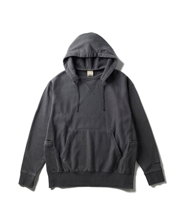 【SNOWPEAK|スノーピーク】GARMENT DYED HOODIE/ガーメントダイフーディー(DARK GREEN , CHARCOAL)