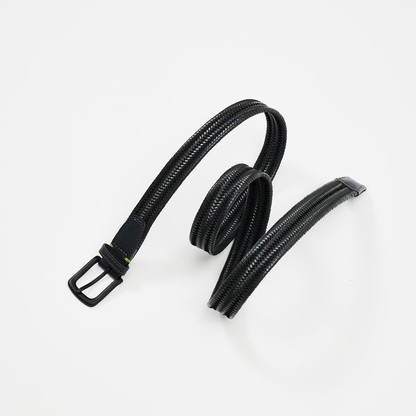 【RAJABROOKE|ラジャブルック】STRETCH BELT/ストレッチ ベルト(CHARCOAL)