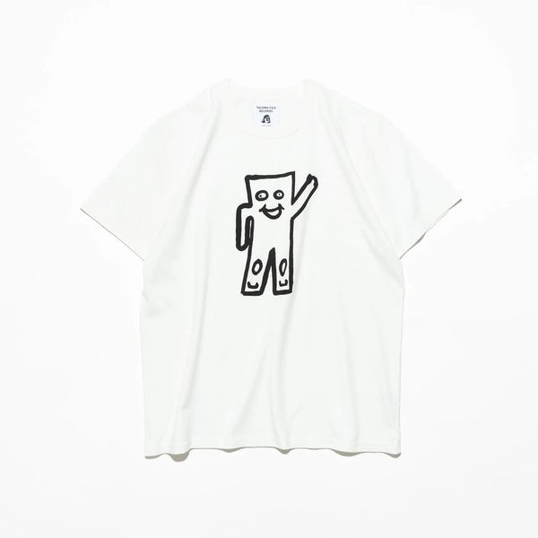 TACOMA FUJI RECORDS|タコマフジレコード STRETCH MAN Tee designed by James Ulmer(WHITE)