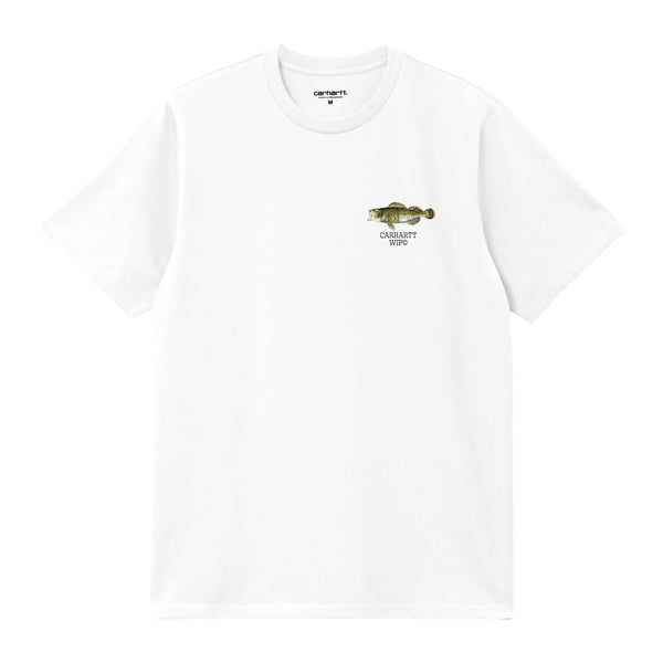 S/S FISH T-SHIRT/S/S フィッシュ Tシャツ (WHITE)