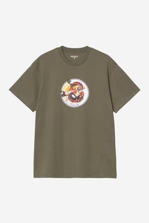 【CARHARTT WIP|カーハートWIP】S/S OCTOPUS T-SHIRT/S/S オクトパスTシャツ(LEAF , BLACK)
