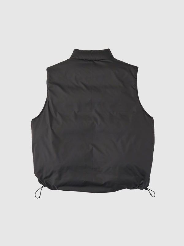 REVERSIBLE DOWN VEST/リバーシブルダウンベスト(SPROTUT×BLACK)