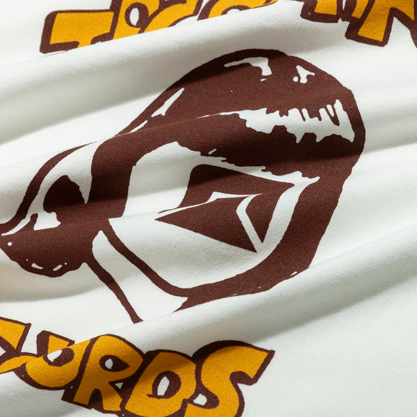 【TACOMA FUJI RECORDS|タコマフジレコード】TACOMA OF NOISE POLY LS TEE(BROWN×YELLOW) 正規取扱店舗 公式オンライン通販 島根 松江 26FW ロングスリーブTシャツ Yunosuke