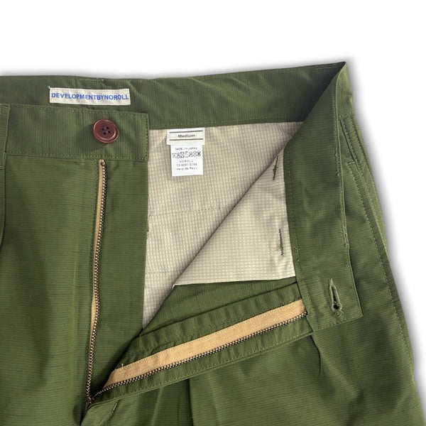 【NOROLL|ノーロール】THICKWALK N.WEATHER PANTS(OLIVE GREEN) 正規取扱店舗 公式オンライン通販 島根 松江 developmentbynoroll