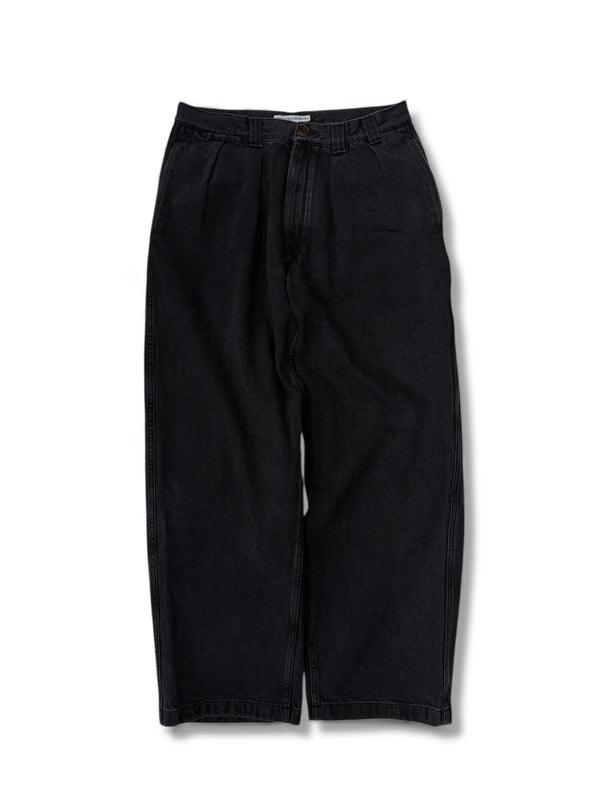 【NOROLL|ノーロール】THICKWALK PANTS/シックウォークパンツ(BLACK DENIM)