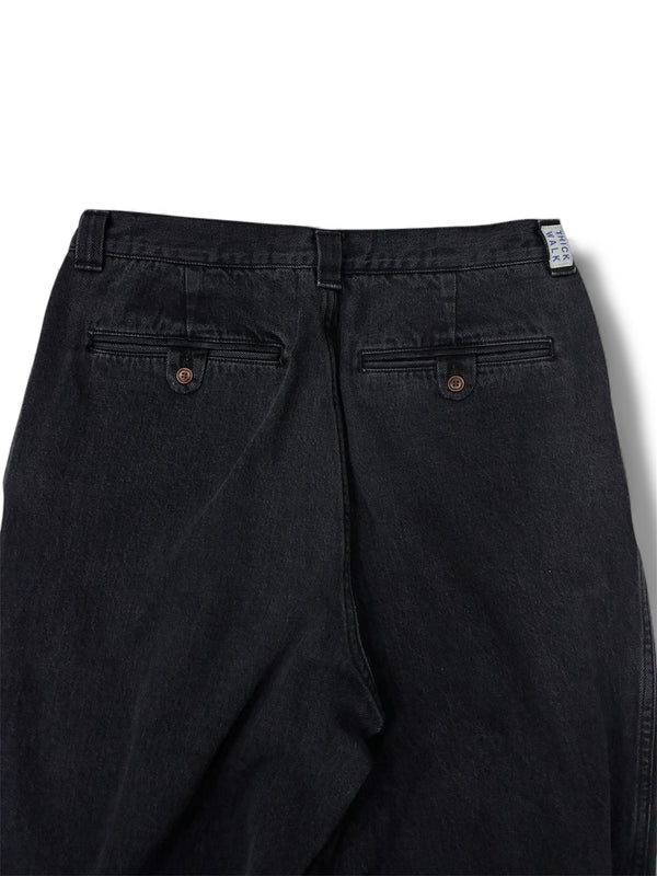 【NOROLL|ノーロール】THICKWALK PANTS/シックウォークパンツ(BLACK DENIM)