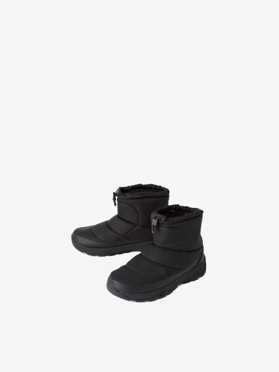 【THE NORTH FACE|ザノースフェイス】NUPTSE BOOTIE WP VII SHORT/ヌプシブーティーウォータープルーフショート(BK TNFブラック×TNFブラック)