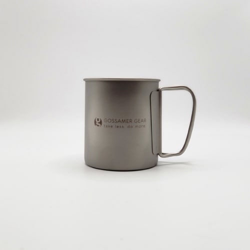 GOSSAMER GEAR|ゴッサマーギア】TITAN SINGLE MUG/チタンシングル マグ(SILVER)