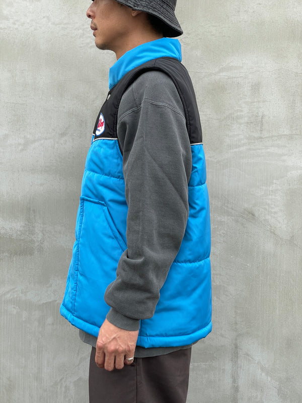 【PORKCHOP GARAGE SUPPLY|ポークチョップ ガレージ サプライ】RACING VEST/レーシングベスト(BLUE)