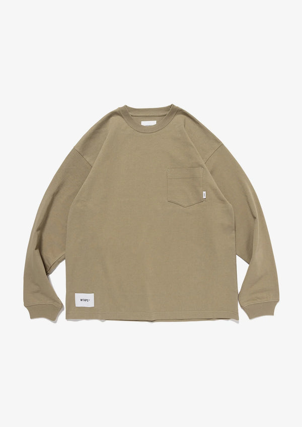 【WTAPS|ダブルタップス】AII / LS / COTTON(BLACK,ASH GRAY,BEIGE,BLUEGRAY)