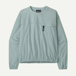 【PATAGONIA|パタゴニア】W'S TEXTURED FLEECE CREWNECK/ウィメンズ・テクスチャード・フリース・クルーネック(VRTB , BLK) 正規取扱店舗 公式オンライン通販 島根 松江 26FW フリース アウトドア 