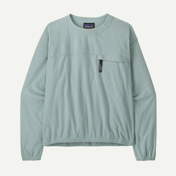 【PATAGONIA|パタゴニア】W'S TEXTURED FLEECE CREWNECK/ウィメンズ・テクスチャード・フリース・クルーネック(VRTB , BLK) 正規取扱店舗 公式オンライン通販 島根 松江 26FW フリース アウトドア 