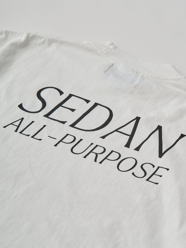 【SEDAN ALL-PURPOSE|セダンオールパーパス】GARMENT DYED S/S TEE/ガーメントダイS/Sティー(WHITE,CHARCOAL,BLACK)