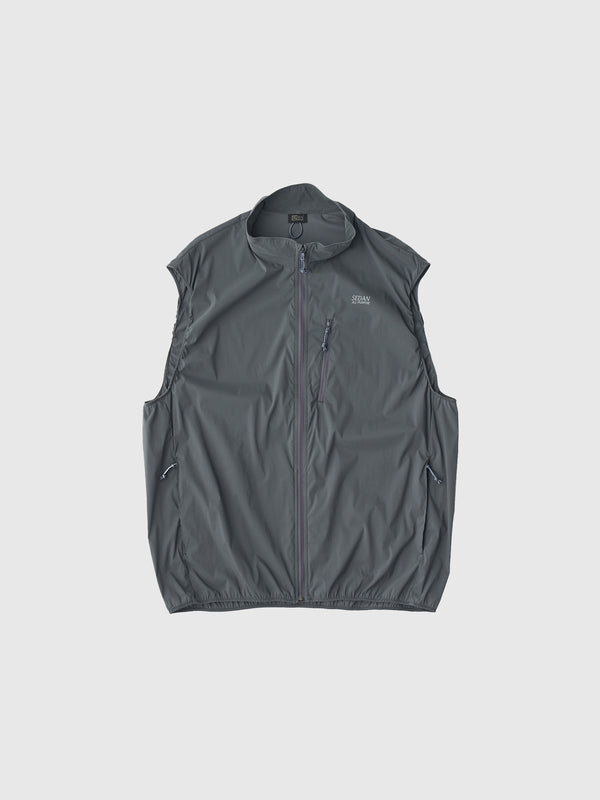 【SEDAN ALL-PURPOSE|セダンオールパーパス】RIPSTOP LIGHT VEST/リップストップライトベスト(WOLF GREY)