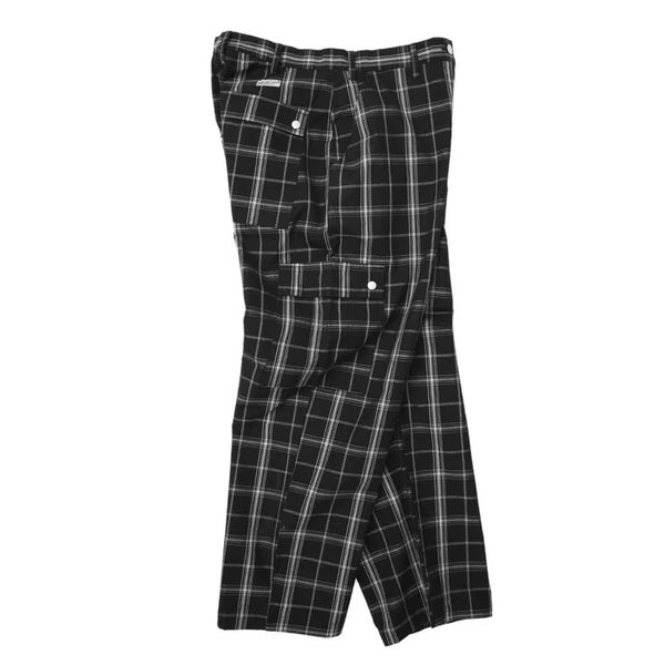 【YARDSALE|ヤードセール】YS PLAID CARGOS/YS プラッドカーゴ(BLACK)