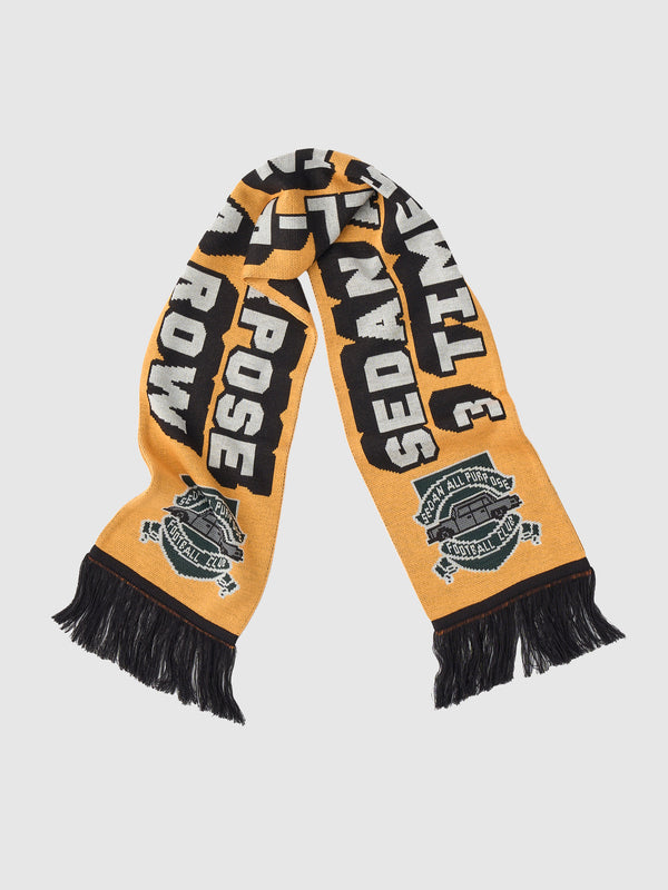 【SEDAN ALL-PURPOSE | セダンオールパーパス】FOOTBALL SCARF/フットボールスカーフ(YELLOW)