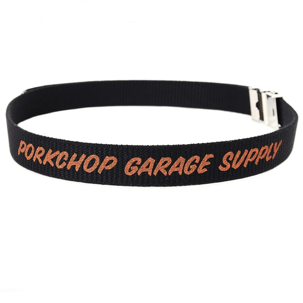 【PORKCHOP GARAGE SUPPLY|ポークチョップ ガレージ サプライ】GACHA BELT/ガチャベルト(BLACK)