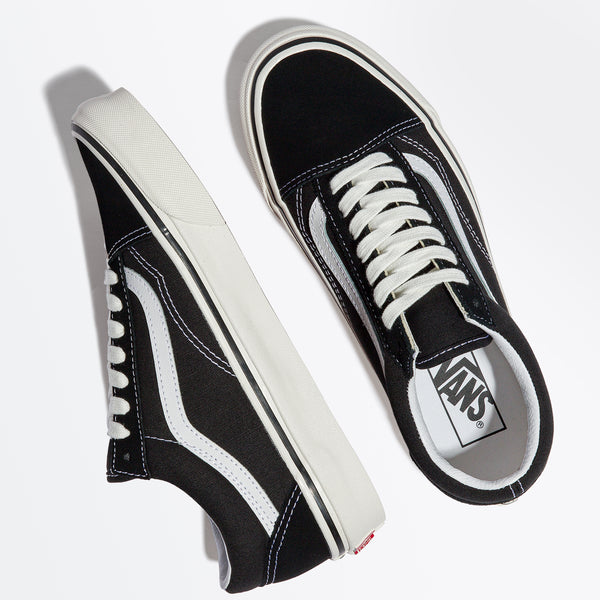 【VANS | ヴァンズ】ANAHEIM FACTORY OLD SKOOL 36 DX/アナハイムファクトリー オールドスクール 36DX(BLACK/TRUE WHITE)