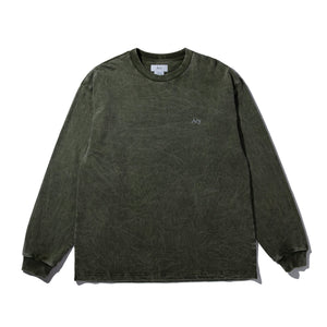 【ACY|エーシー】GDYE HEAVY WEIGHT L/S TEE/ガーメントダイ ヘビーウェイトLS Tシャツ(GREEN) - STREAM【ACY|エーシー】GDYE HEAVY WEIGHT L/S TEE/ガーメントダイ ヘビーウェイトLS Tシャツ(GREEN)STREAMM