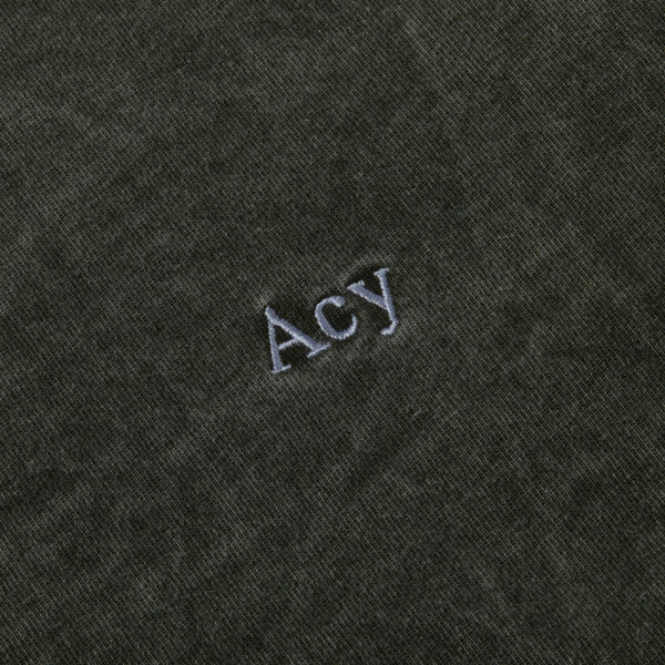 【ACY|エーシー】GDYE HEAVY WEIGHT L/S TEE/ガーメントダイ ヘビーウェイトLS Tシャツ(GREEN) - STREAM【ACY|エーシー】GDYE HEAVY WEIGHT L/S TEE/ガーメントダイ ヘビーウェイトLS Tシャツ(GREEN)STREAMM