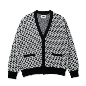 【ACY|エーシー】KPATTERN CARDIGAN/パターンカーディガン(BLACK) - STREAM【ACY|エーシー】KPATTERN CARDIGAN/パターンカーディガン(BLACK)STREAMBLACKL