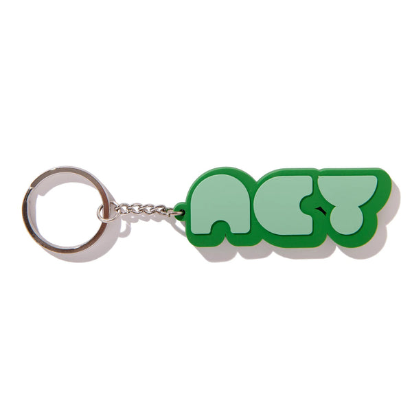 【ACY|エーシー】LOGO KEY CHAIN /ロゴキーチェーン(ORANGE , GREEN) - STREAM【ACY|エーシー】LOGO KEY CHAIN /ロゴキーチェーン(ORANGE , GREEN)STREAMGREENONE SIZE