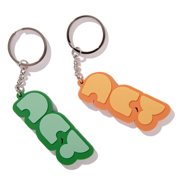 【ACY|エーシー】LOGO KEY CHAIN /ロゴキーチェーン(ORANGE , GREEN) - STREAM【ACY|エーシー】LOGO KEY CHAIN /ロゴキーチェーン(ORANGE , GREEN)STREAMGREENONE SIZE