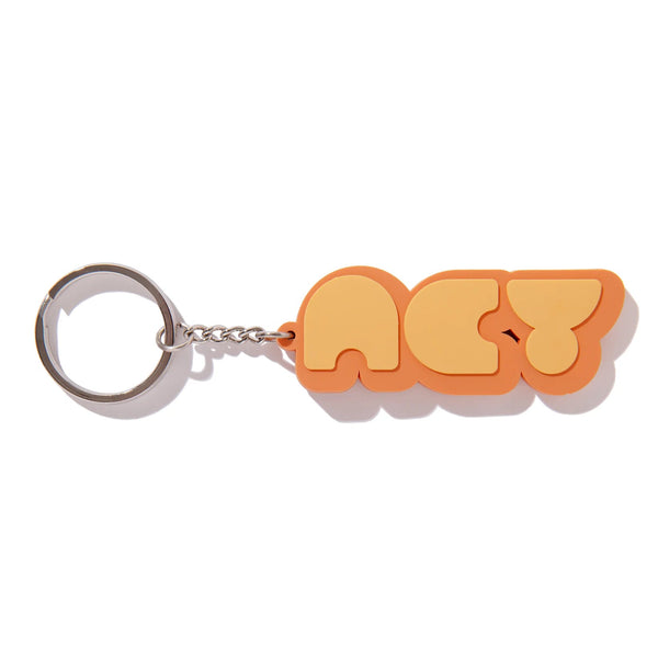 【ACY|エーシー】LOGO KEY CHAIN /ロゴキーチェーン(ORANGE , GREEN) - STREAM【ACY|エーシー】LOGO KEY CHAIN /ロゴキーチェーン(ORANGE , GREEN)STREAMORANGEONE SIZE