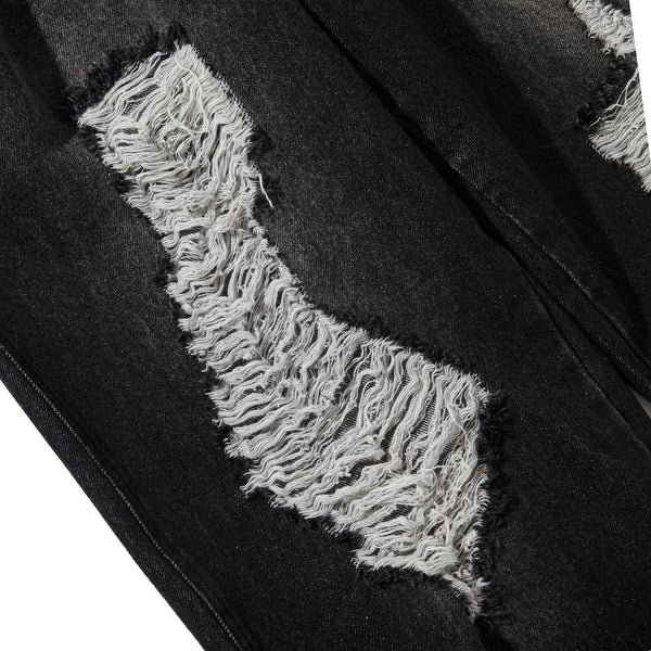 【ACY|エーシー】SCRATCH DENIM PANTS/スクラッチデニムパンツ(BLACK) - STREAM【ACY|エーシー】SCRATCH DENIM PANTS/スクラッチデニムパンツ(BLACK)STREAMBLACKL