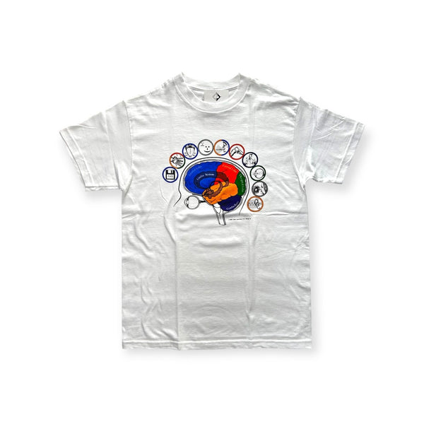 【ATLAS SCREEN PRINTING|アトラススクリーンプリンティング】VARIOUS PRINTS BRAINANATOMY TEE/ヴェアリアスプリントブレインアナトミティー(WHITE) - STREAM【ATLAS SCREEN PRINTING|アトラススクリーンプリンティング】VARIOUS PRINTS BRAINANATOMY TEE/ヴェアリアスプリントブレインアナトミティー(WHITE)STREAMS