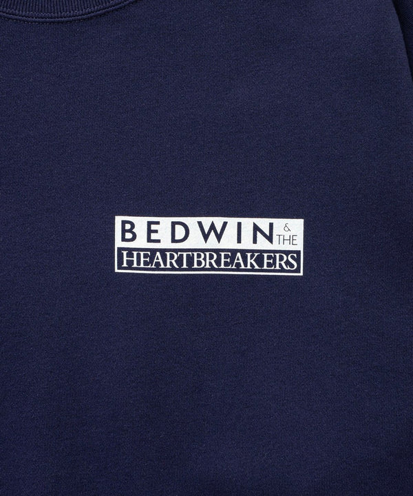 【BEDWIN |ベドウィン】L/S PRINTED C - NECK SWEAT "M.GORE"/L/S プリンテッドC - ネックスウェット"M.GORE"(NAVY) - STREAM【BEDWIN |ベドウィン】L/S PRINTED C - NECK SWEAT "M.GORE"/L/S プリンテッドC - ネックスウェット"M.GORE"(NAVY)STREAMNAVY3(L)