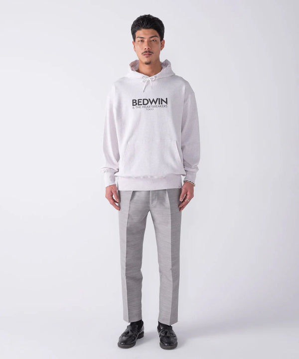 【BEDWIN |ベドウィン】L/S PRINTED HOODIE "RIDLEY"/L/S プリンテッドフーディー"RIDLEY"(GRAY,BLACK) - STREAM【BEDWIN |ベドウィン】L/S PRINTED HOODIE "RIDLEY"/L/S プリンテッドフーディー"RIDLEY"(GRAY,BLACK)STREAMGRAY2(M)
