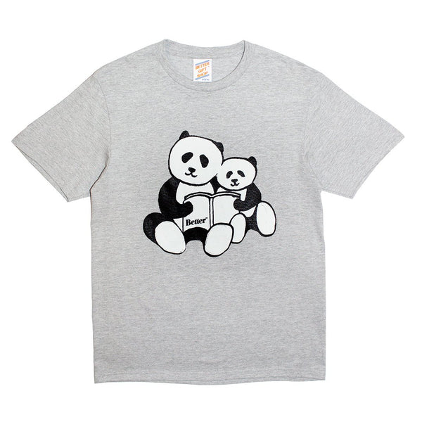 【BETTER | ベター】PANDA S/S TEE/パンダ S/S Tシャツ(GREY) - STREAM【BETTER | ベター】PANDA S/S TEE/パンダ S/S Tシャツ(GREY)STREAMS